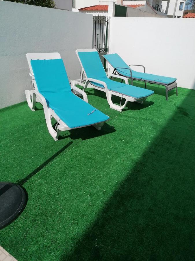 Casinha Res Do Chao Na Nazare Com Quintal E Barbecue Villa Eksteriør billede